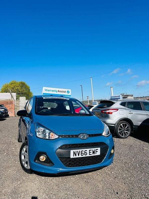 Blue Used 2016 Hyundai i10 SE Hatchback | £4,450 (Super price) - Image 1/4