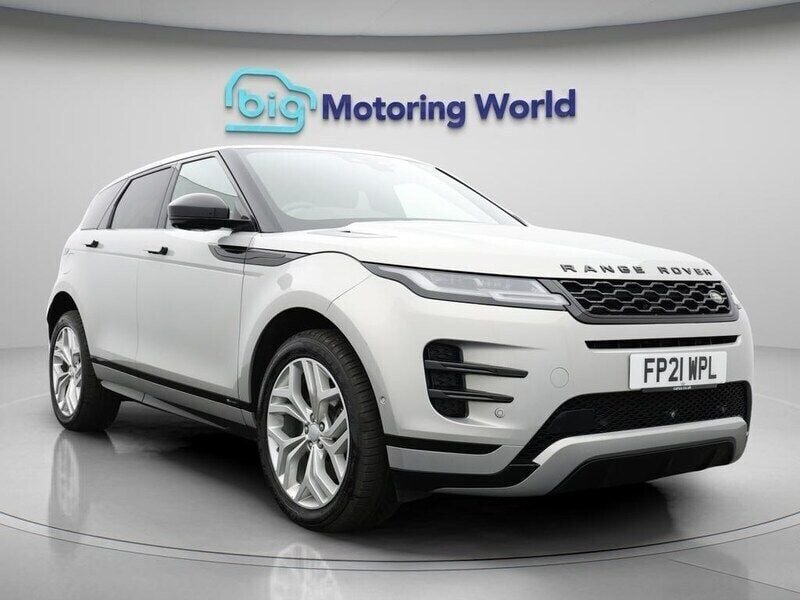 Silver Used 2021 Land Rover Range Rover evoque SE Dynamic Estate | £24,500 (Super price) - Image 1/4