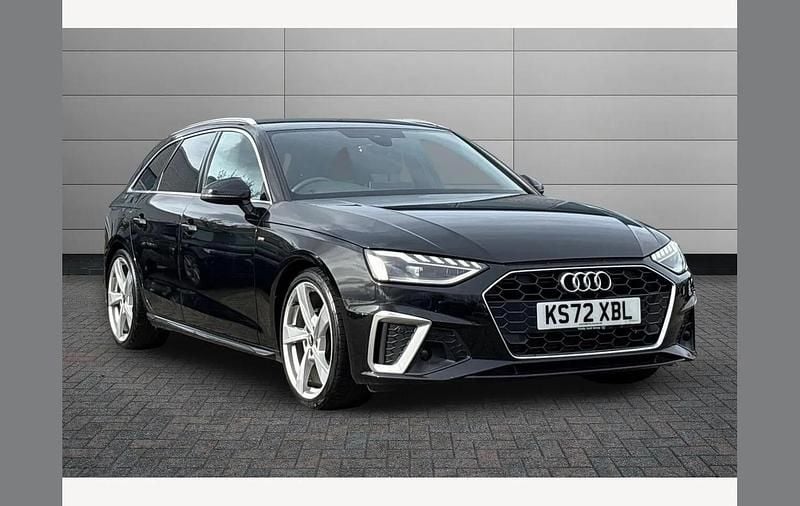 Used Audi A4 S-Line 150 HP (110 kW) 2023 Mythos black Estate