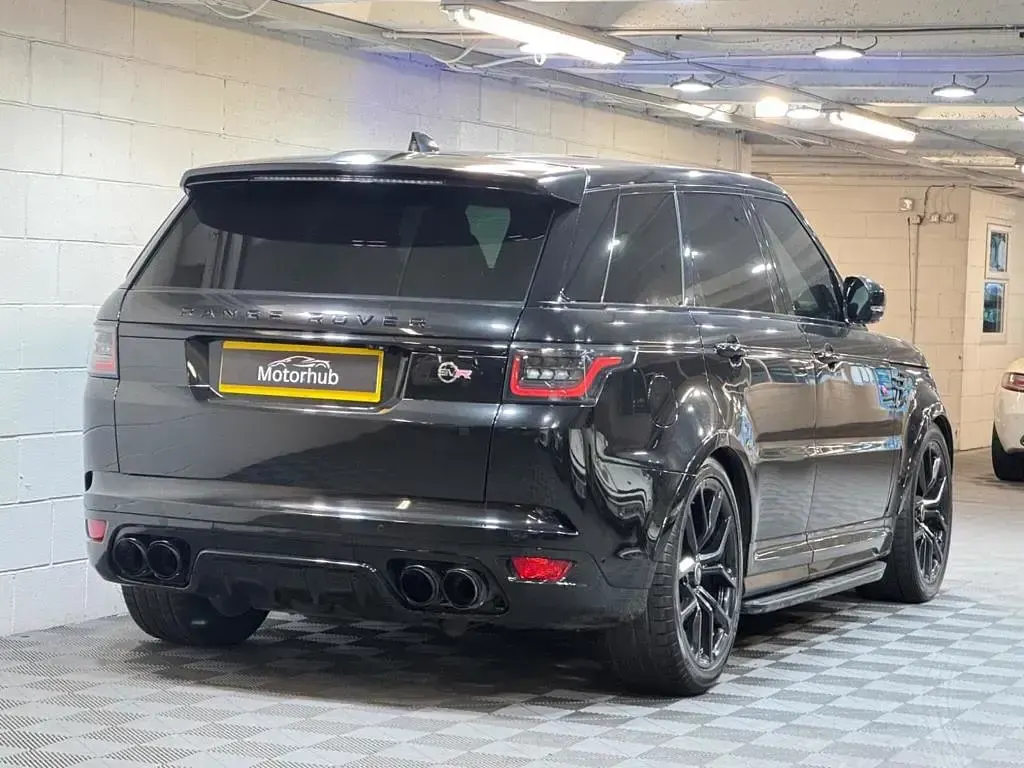 Used Land Rover Range Rover Sport SVR 2018 Black SUV
