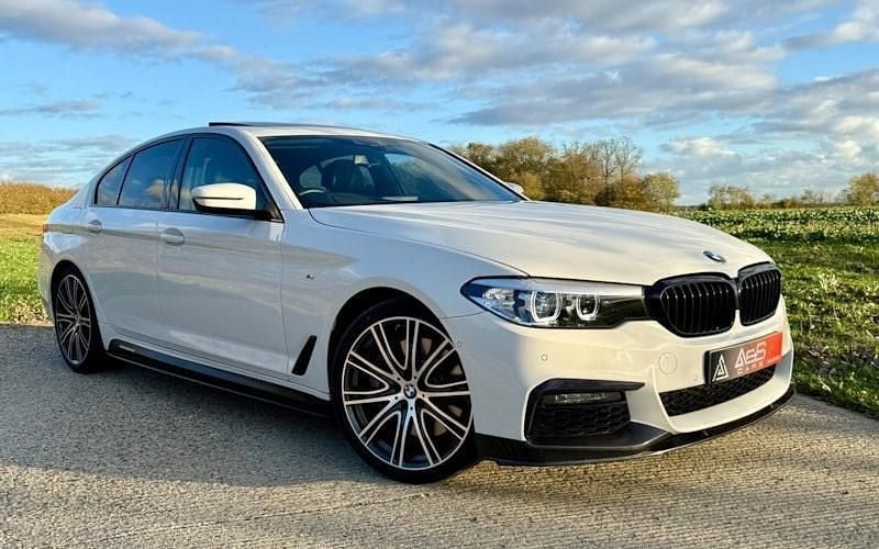 Used BMW 540 M Sport 340 HP (250 kW) 2019 White Sedan