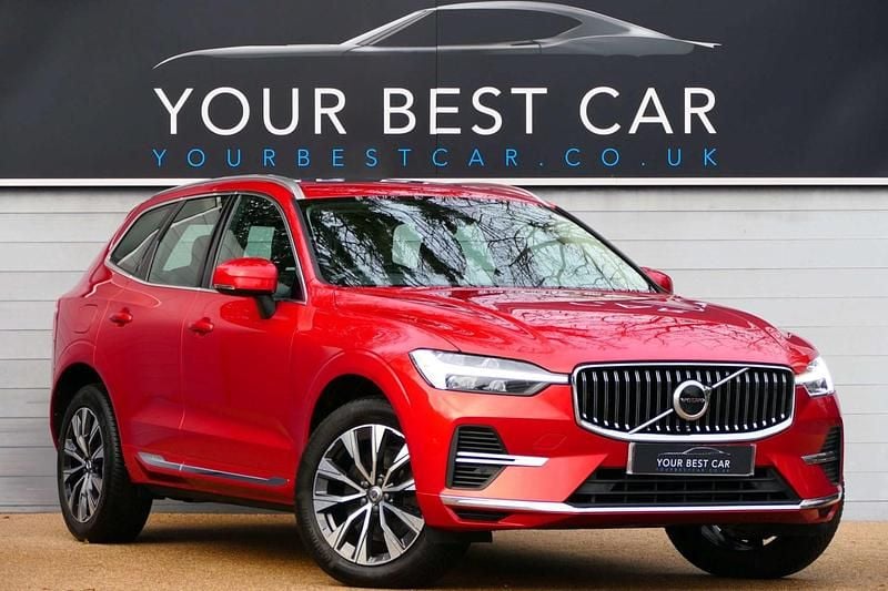 Red Used 2021 Volvo XC60 Inscription SUV | £19,997 (Good price) - Image 1/2