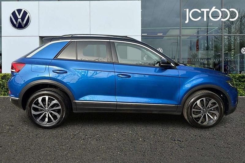 Used VW T-Roc Style 110 HP (80 kW) 2023 Blue SUV