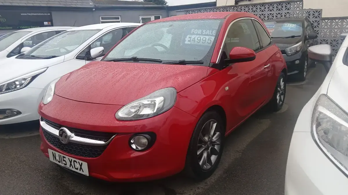 Used Vauxhall Adam Jam 2015 Red Hatchback