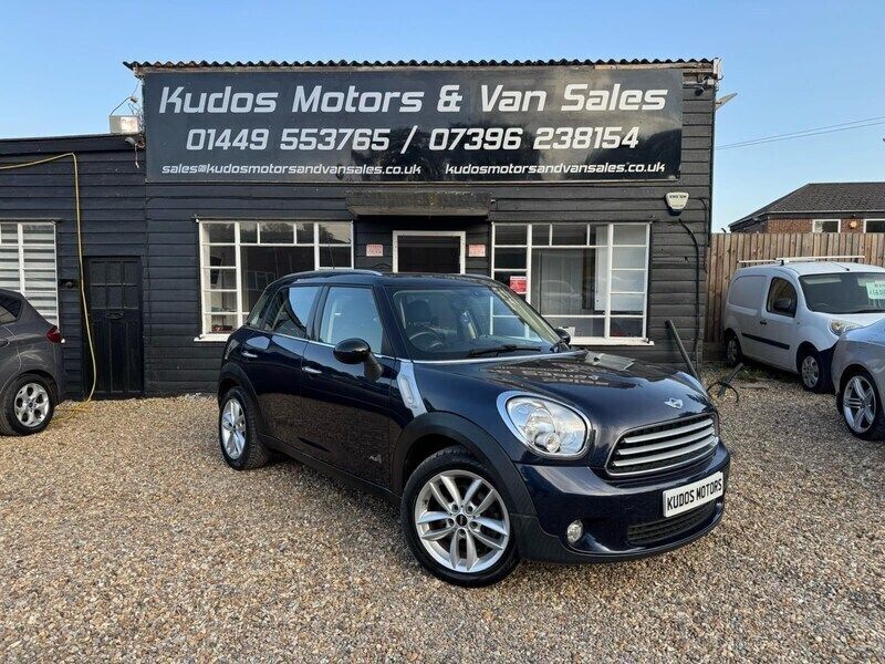 Blue Used 2013 Mini Cooper D Countryman SUV | £5,450 (Good price) - Image 1/4