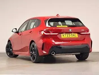 Used BMW 118 M Sport 136 HP (100 kW) 2023 Red Hatchback