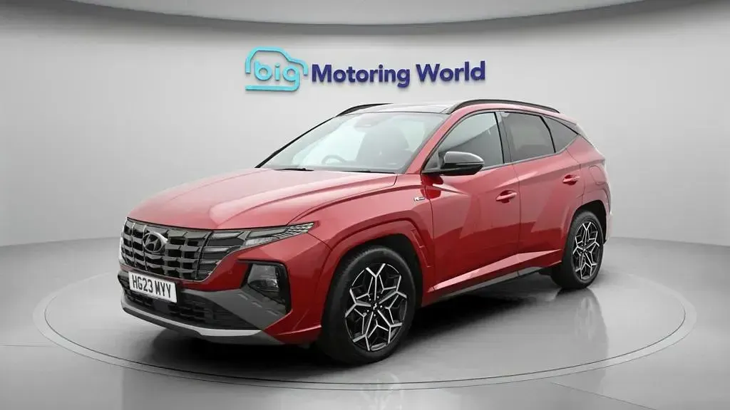 Used Hyundai Tucson N Line 150 HP (110 kW) 2023 Red SUV