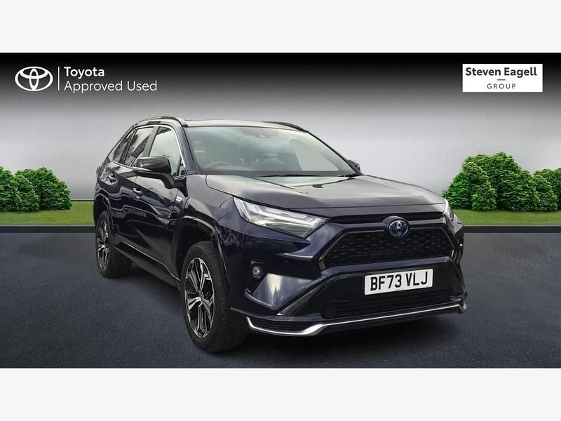 Blue/black Used 2024 Toyota RAV4 Estate | £34,131 (Fair price) - Image 1/3