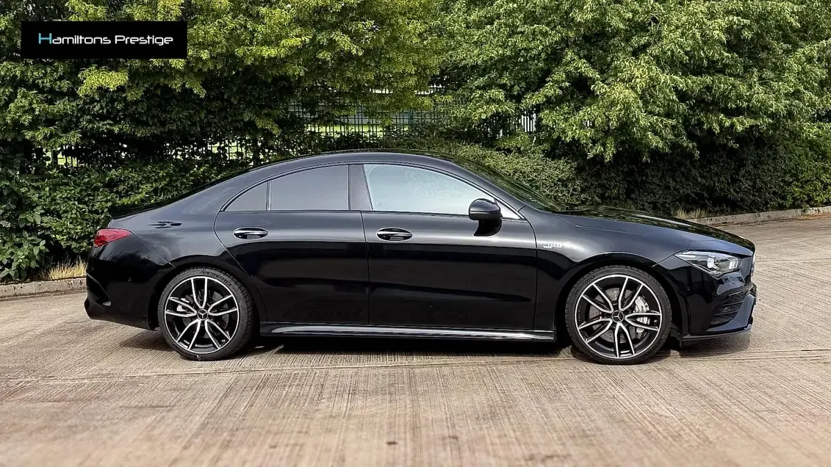 Used Mercedes CLA35 AMG Premium 306 HP (225 kW) 2020 Black Coupe