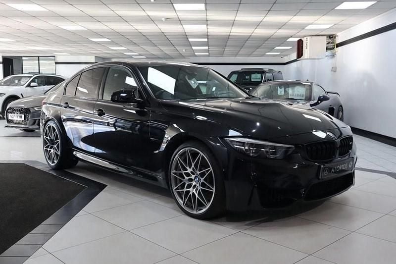 Black Used 2018 BMW M3 Competition Edition Sedan | £38,949 (Fair price) - Image 1/4