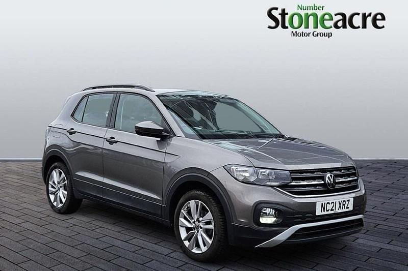 Used VW T-Cross SE 108 HP (79 kW) 2021 Grey SUV