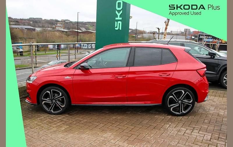 Used Skoda Fabia Monte Carlo 113 HP (83 kW) 2025 Red Hatchback