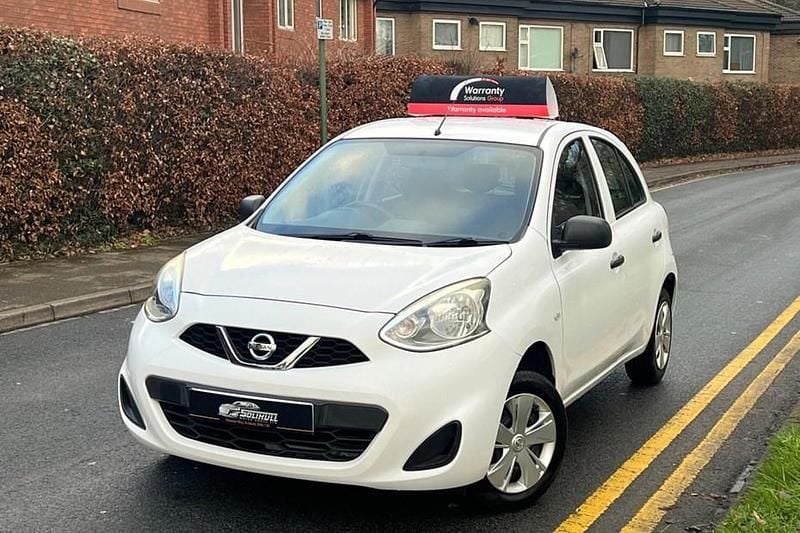 White Used 2015 Nissan Micra Visia Hatchback | £4,250 (Good price) - Image 1/1