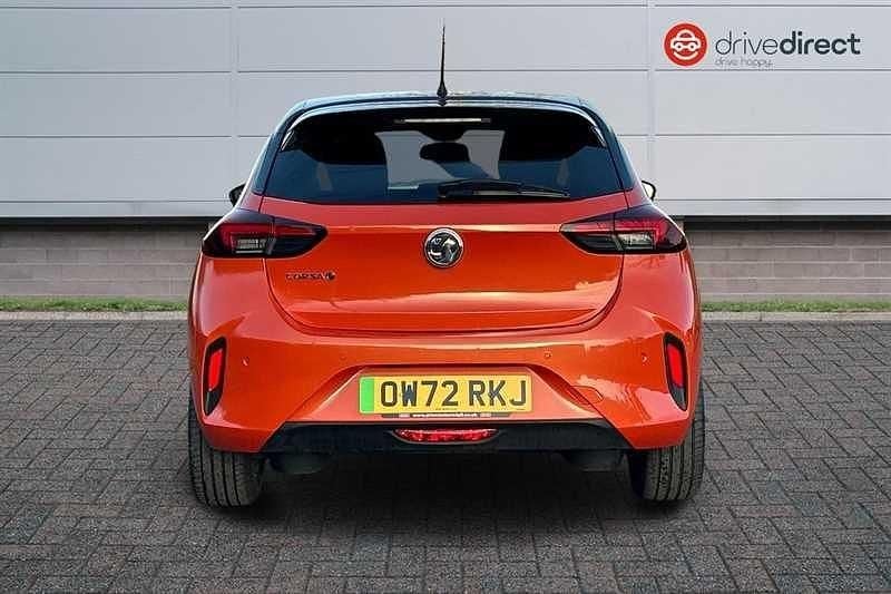 Used Vauxhall Corsa-e GS Line 100 kW (136 HP) 2022 Orange Hatchback