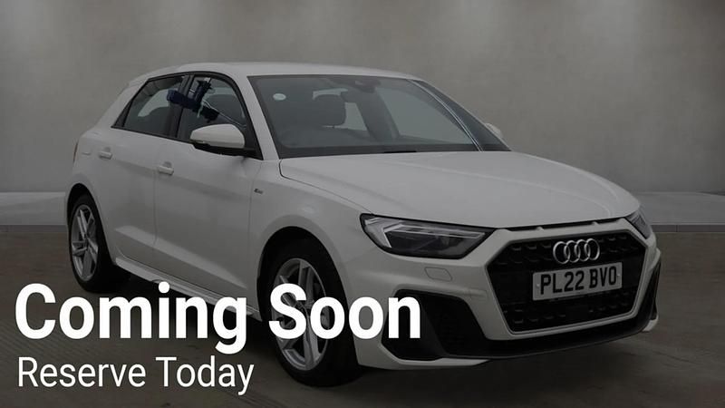 Used Audi A1 Sportback S-Line 2022 White Hatchback