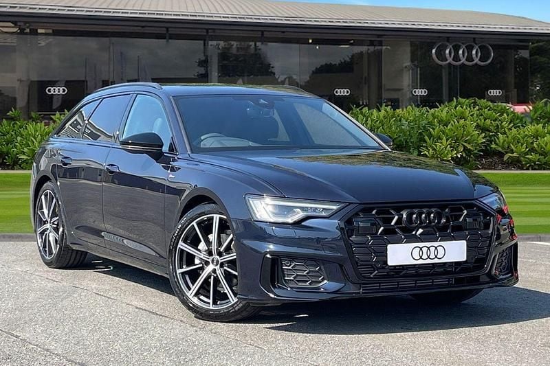 Blue New 2024 Audi A6 Black Edition Estate | £47,495 (Good price) - Image 1/4