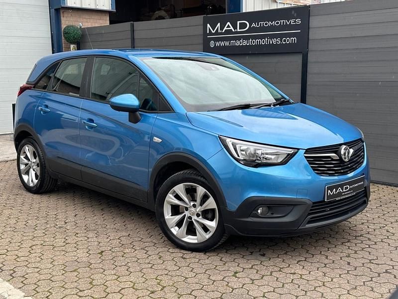 Used Vauxhall Crossland X S 110 HP (80 kW) 2019 Blue SUV
