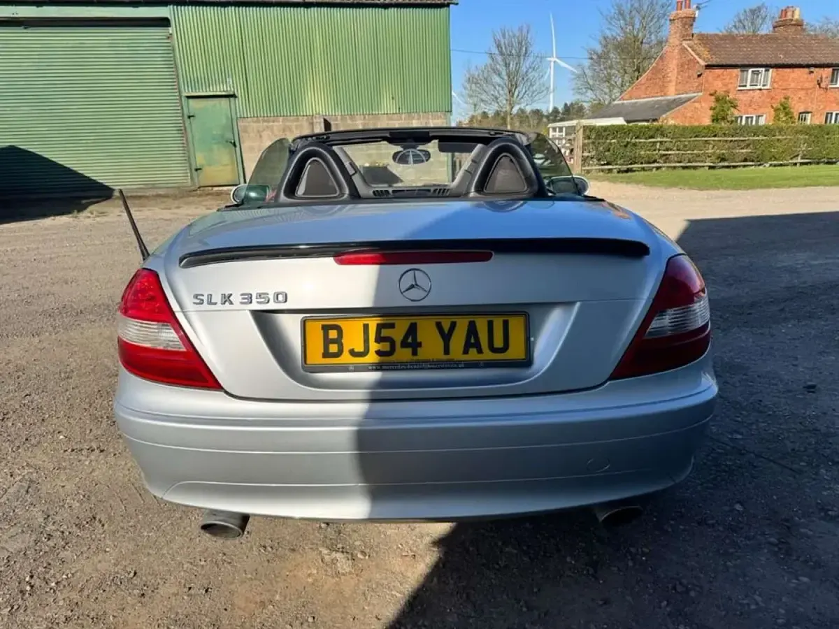 Used Mercedes SLK350 272 HP (200 kW) 2004 Silver Cabriolet