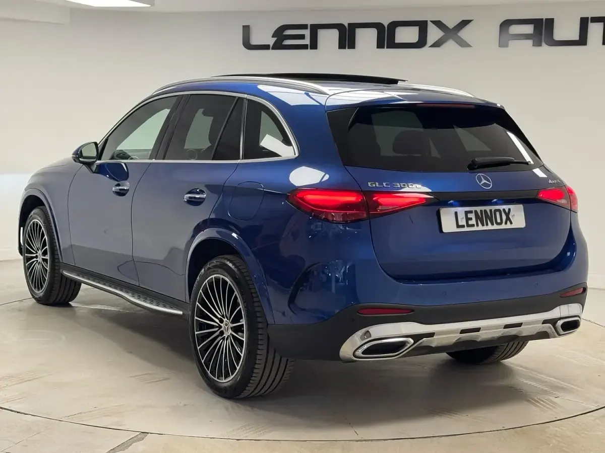 Used Mercedes GLC300e AMG line 2024 Blue SUV