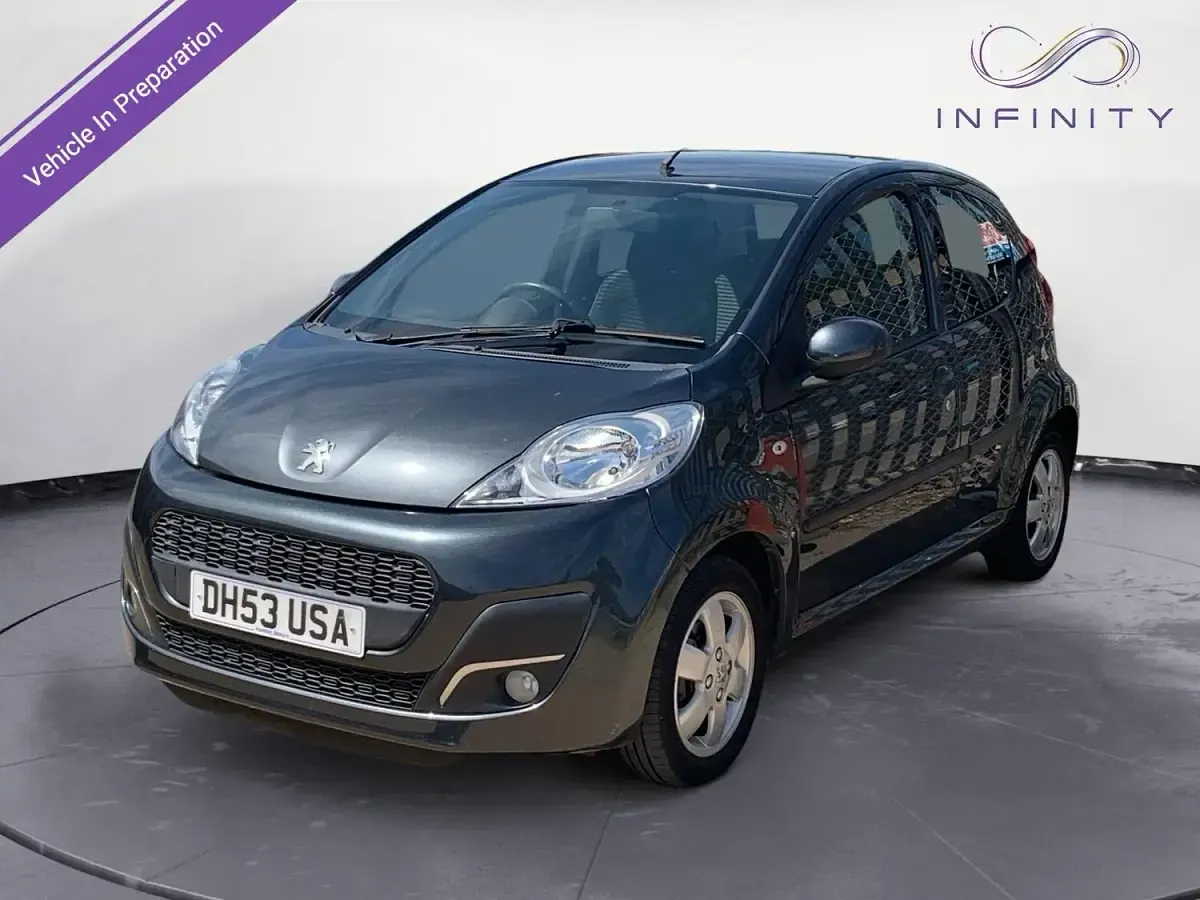 Used Peugeot 107 Active 68 HP (50 kW) 2013 Grey Hatchback