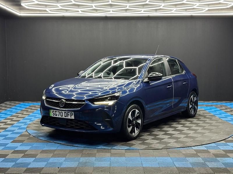 Used Vauxhall Corsa-e 100 kW (136 HP) 2020 Blue Hatchback