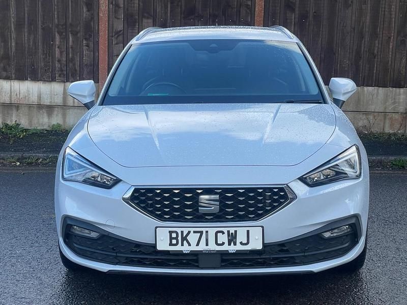 Used Seat Leon XCELLENCE 204 HP (150 kW) 2021 White Estate