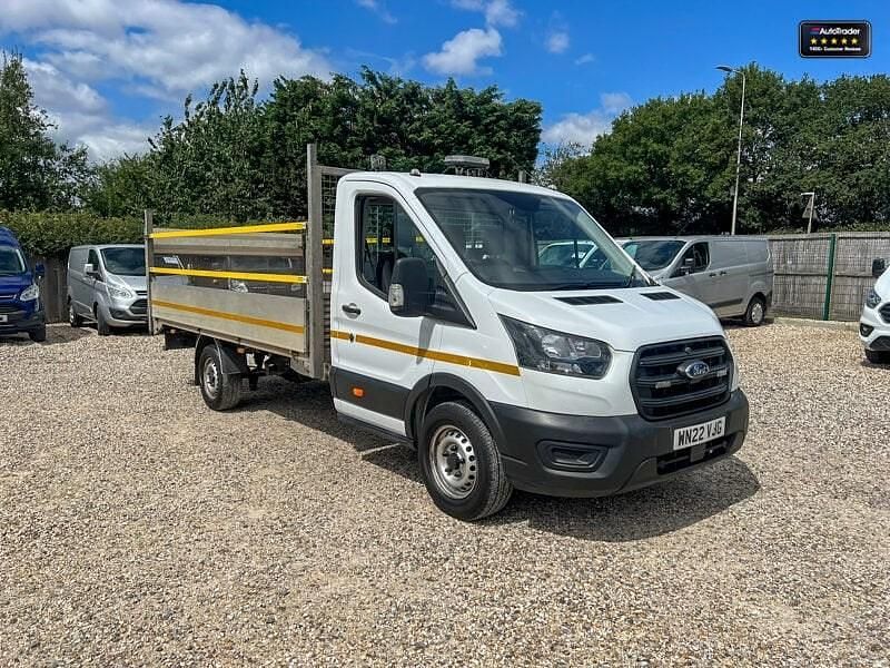 Used Ford Transit 130 HP (95 kW) 2022 White Cabriolet