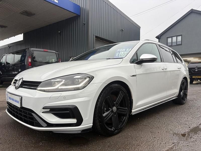 Used VW Golf VII R 310 HP (228 kW) 2018 White Estate