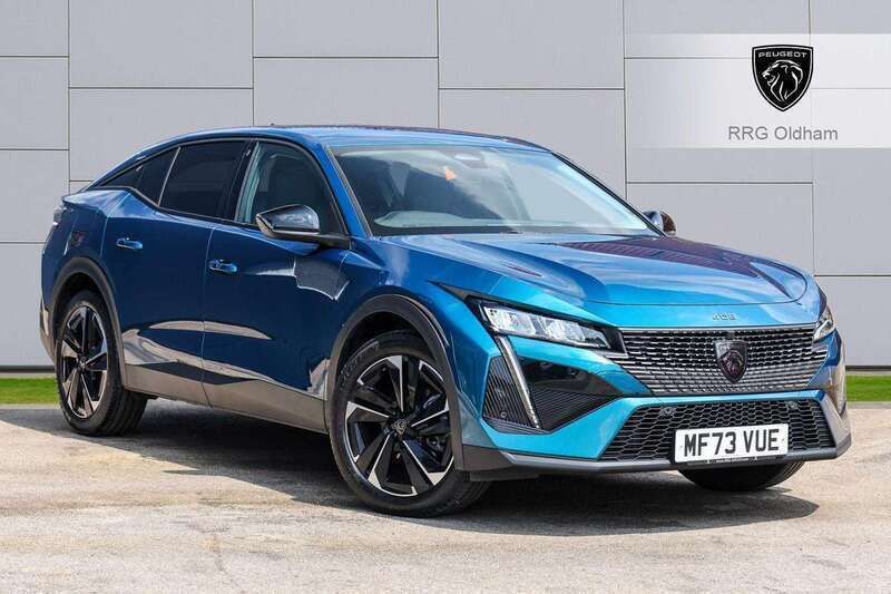 Blue Used 2024 Peugeot 408 Allure Premium Sedan | £20,890 (Super price) - Image 1/4