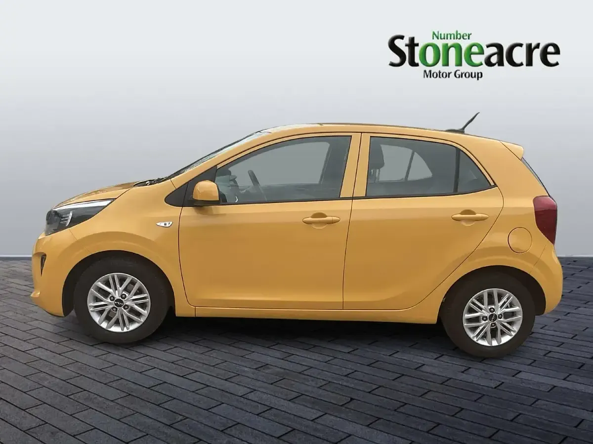 Used Kia Picanto 2023 Yellow Hatchback