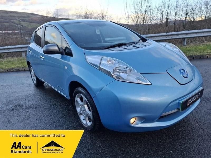 Used Nissan Leaf Acenta 78 kW (107 HP) 2016 Blue Hatchback