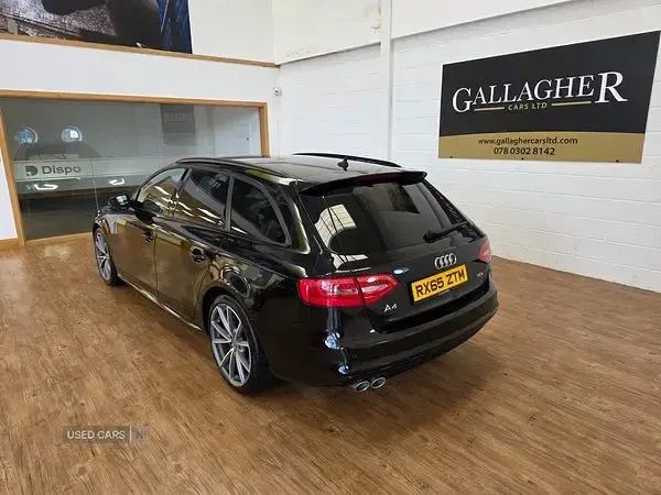 Used Audi A4 Black Edition 150 HP (110 kW) 2015 Black Estate