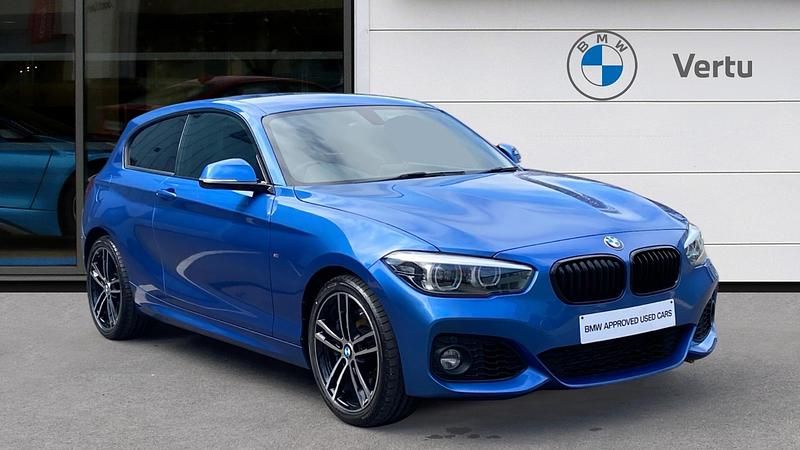Used BMW 118 M Sport 136 HP (100 kW) 2018 Estoril blue Hatchback