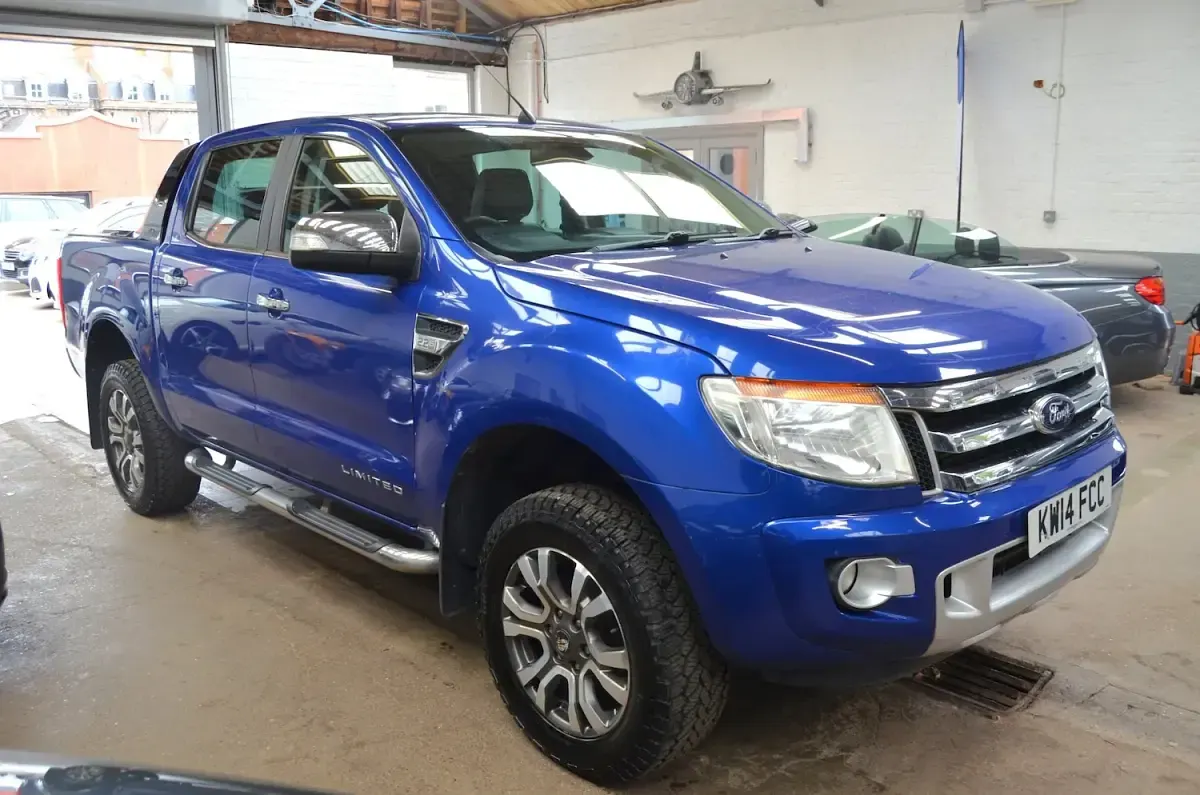 Used Ford Ranger Limited 2014 Blue Pickup
