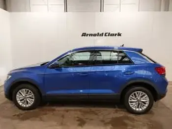 Used VW T-Roc S 110 HP (80 kW) 2021 Blue SUV
