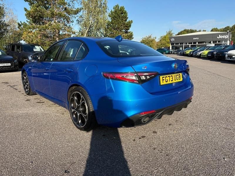 Used Alfa Romeo Giulia Veloce 280 HP (205 kW) 2023 Blue Sedan