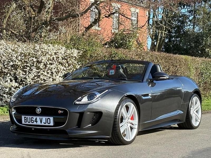 Used Jaguar F-Type S 495 HP (364 kW) 2014 Grey Cabriolet