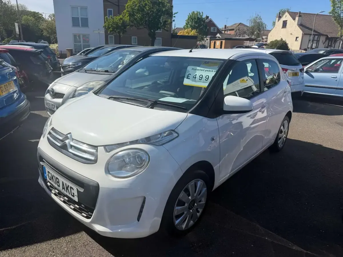 Używany Citroën C1 Feel 2018 Biały Hatchback