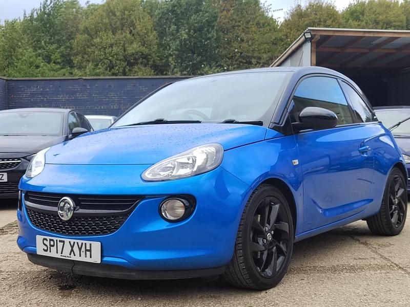 Used Vauxhall Adam 68 HP (50 kW) 2017 Blue Hatchback