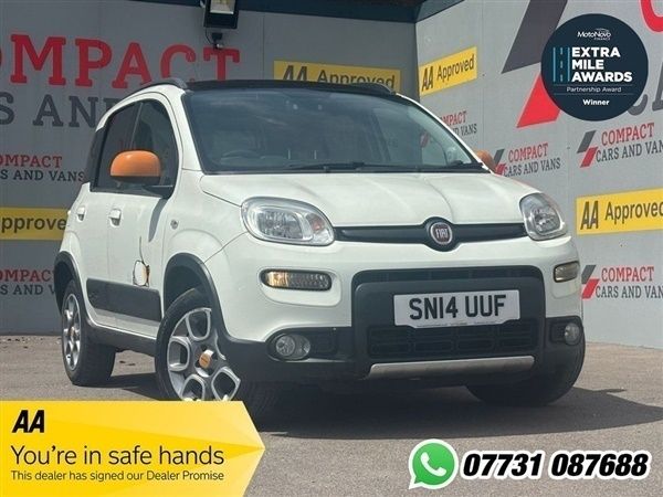 White Used 2014 Fiat Panda 4x4 S Hatchback | £3,995 (A bit pricey) - Image 1/1