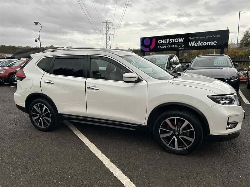 White Used 2019 Nissan X-Trail S SUV | £12,391 (Fair price) - Image 1/4