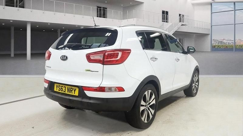 Used Kia Sportage 115 HP (84 kW) 2014 White SUV