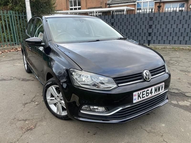 Black Used 2014 VW Polo SE Hatchback | £6,490 (Good price) - Image 1/4