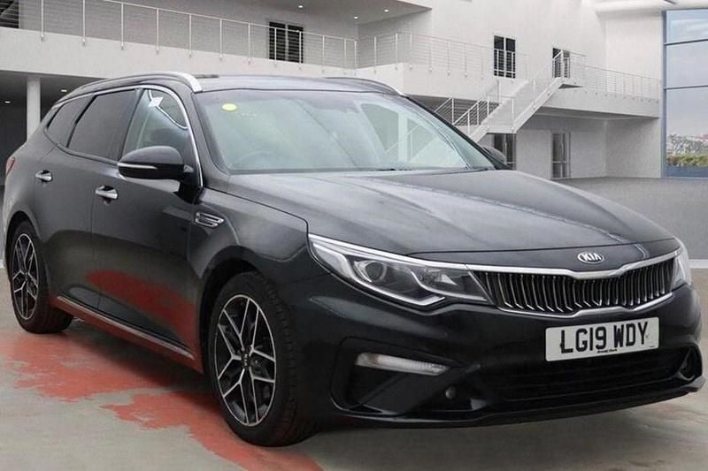 Used Kia Optima 134 HP (98 kW) 2019 Black Estate