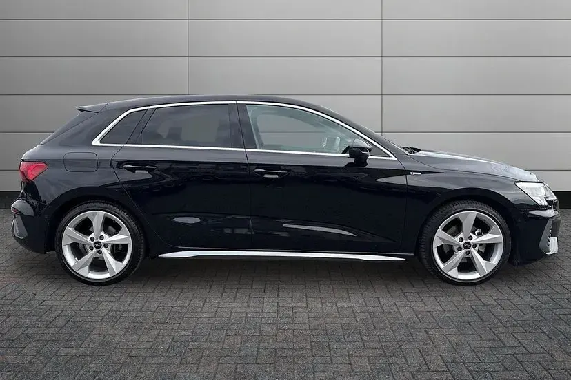 Used Audi A3 S-Line 150 HP (110 kW) 2023 Black Hatchback