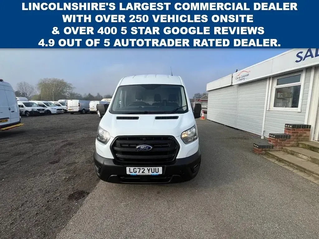 Used Ford Transit S 130 HP (95 kW) 2023 White Van
