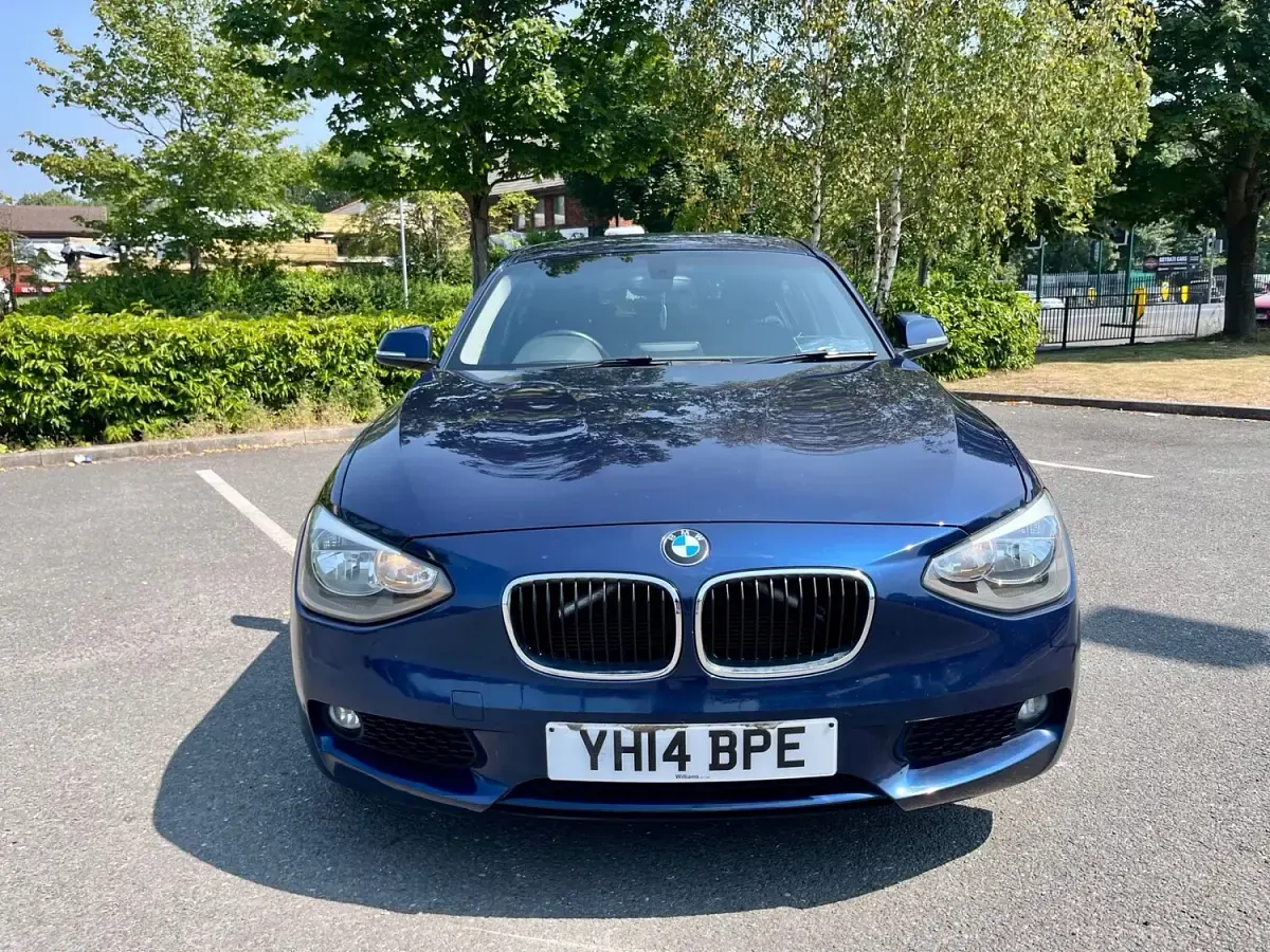 Used BMW 116 2014 Blue Hatchback