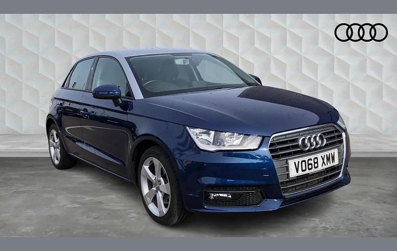 Used Audi A1 Sport 123 HP (90 kW) 2018 Blue Hatchback