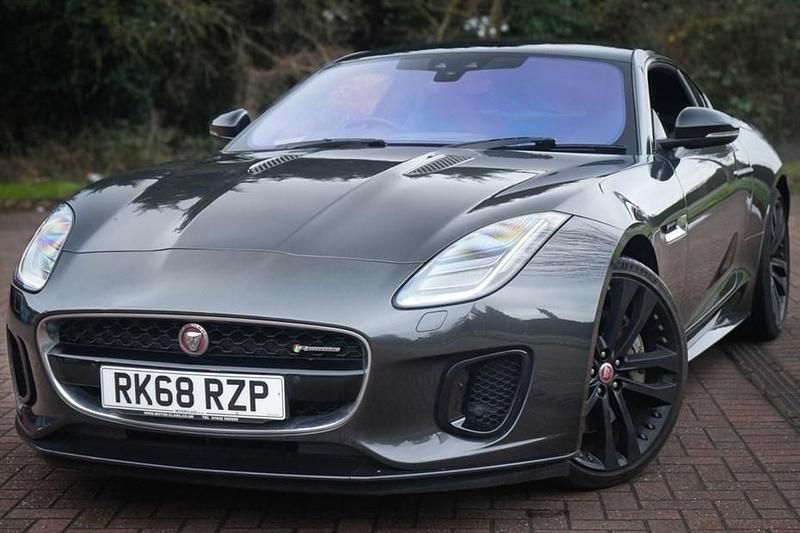 Used Jaguar F-Type R-Dynamic 340 HP (250 kW) 2018 Grey Coupe
