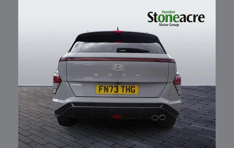 Used Hyundai Kona N Line 117 HP (86 kW) 2023 Grey SUV